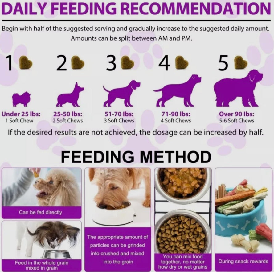 Oimmal Multivitamin 15 in 1 Dog Chews (150) - Duck Flavour