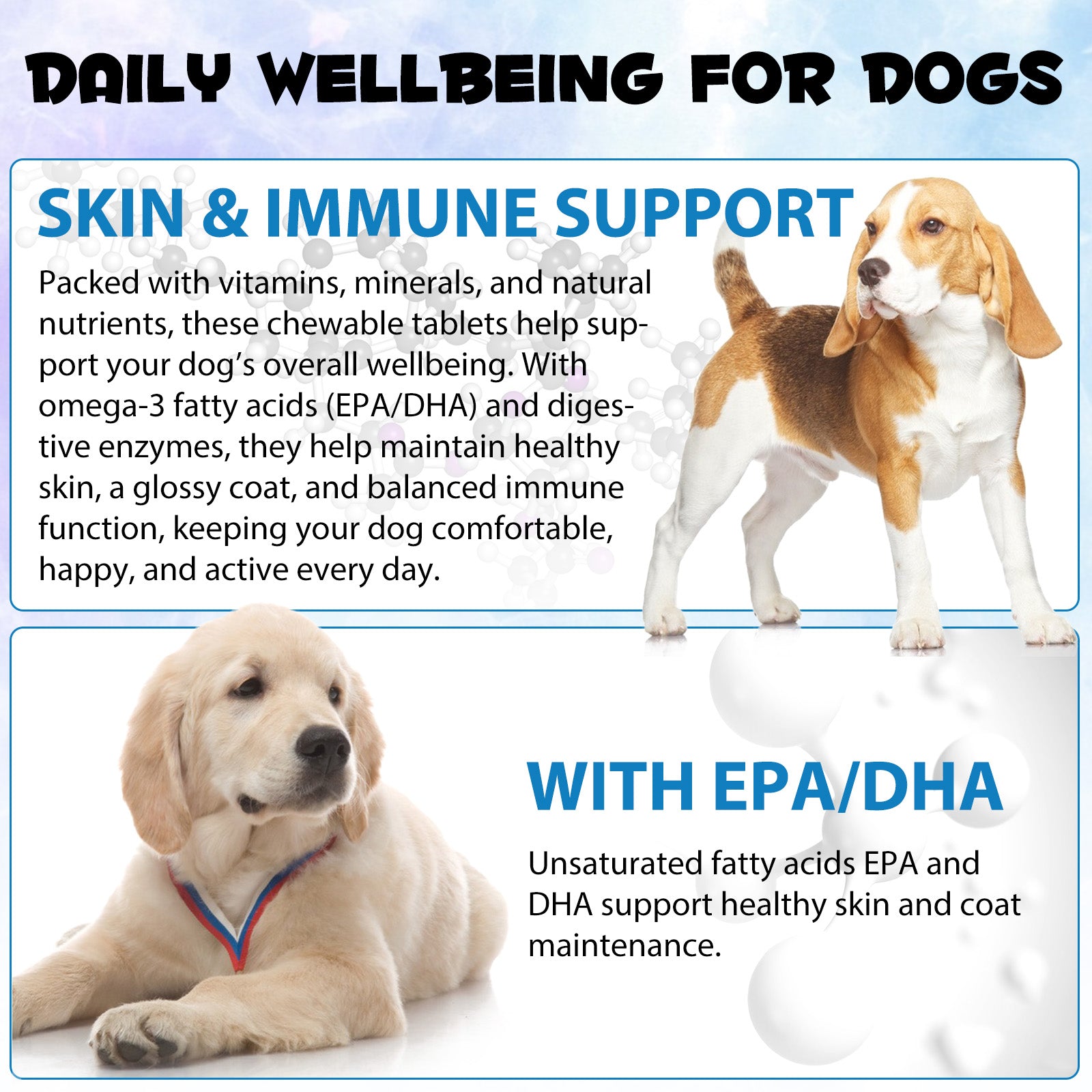 Oimmal Itch & Immune Dog Chews (150) - Pecking Duck Flavour