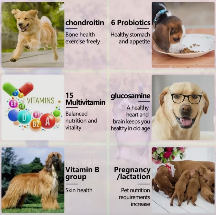 Oimmal Multivitamin 15 in 1 Dog Chews (150) - Duck Flavour