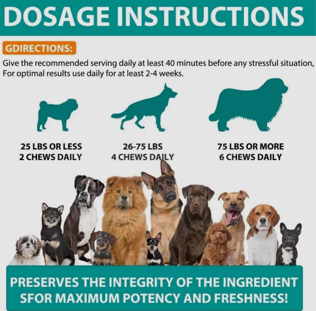 Oimmal Hemp calming dog chews (150) - Chicken Flavour